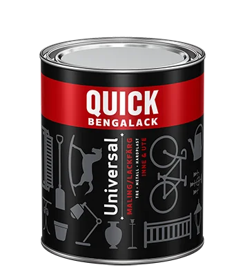 Bengalack univer hvit silkematt 0.75l v:8442140