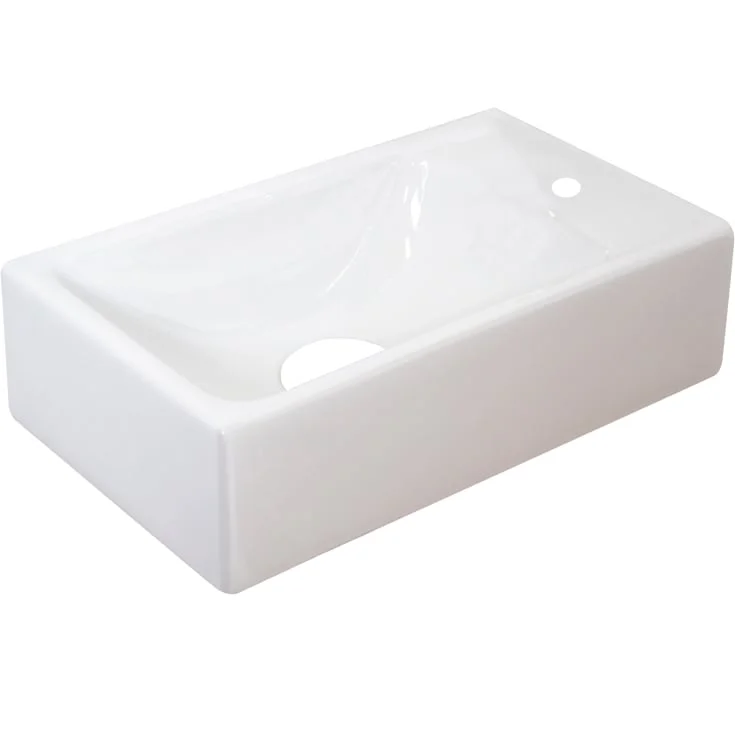 Sanibell Proline servant, 40x22,3 cm, høyre, hvit | 0109211