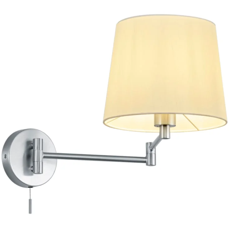 Trio Lighting Lyon vegglampe, stål | 209100107