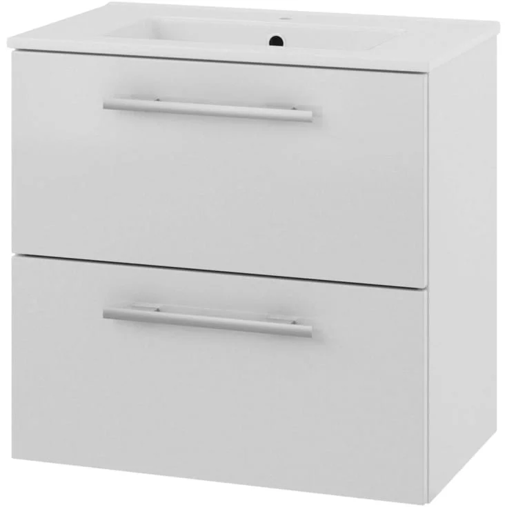 Linn Bad Ingrid Smal servantskap, 60x34,6x57 cm, hvit matt | 107106