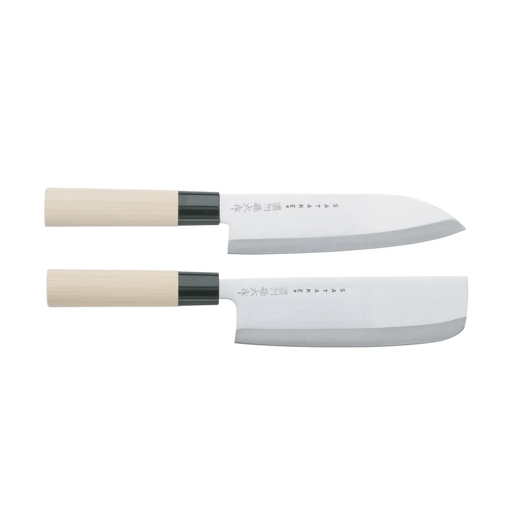 Satake Houcho knivsett santoku & nakiri v:5412974