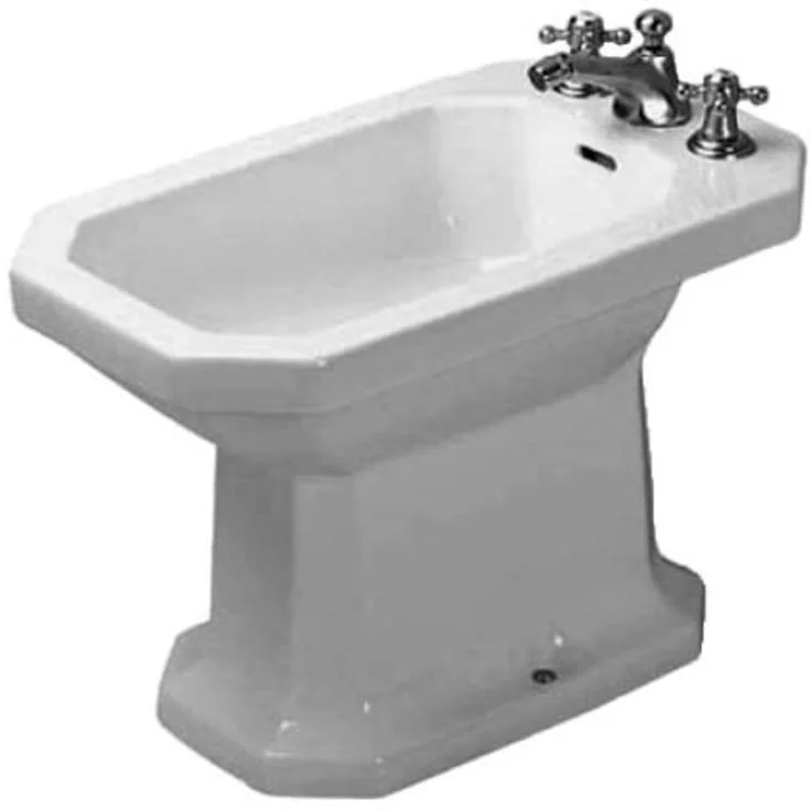 Duravit 1930 Serien bidet, gulvstående, hvit | 0267100000 Duravit 1930 Serien bidet, gulvstående, hvit | 0267100000