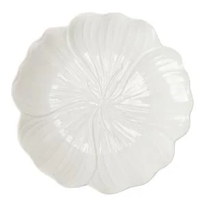 Flora asjett 19 cm hvit v:6310275 Flora asjett 19 cm hvit v:6310275