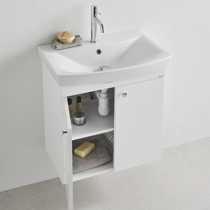 Westerbergs Lycka servantskap, 55.2×33.8 cm, hvit | 20073324 Westerbergs Lycka servantskap, 55.2×33.8 cm, hvit | 20073324