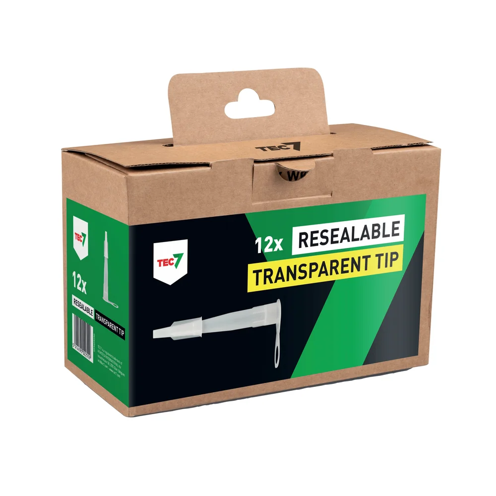 Patronspisser Transparent Tip 12Stk v:7212207